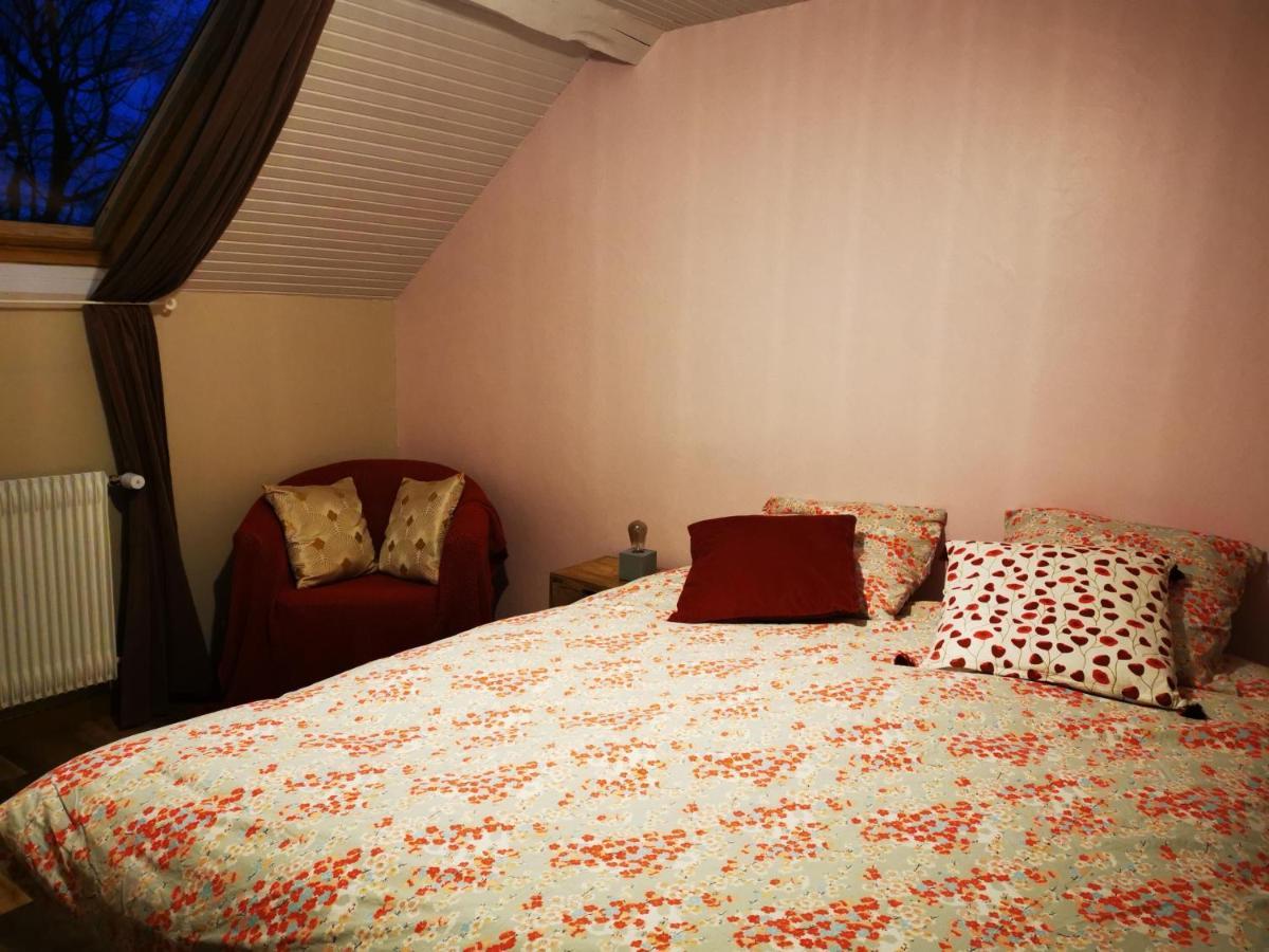 Domaine De L'Esperance, Chambre Rose Bed and Breakfast Bersaillin Exterior foto