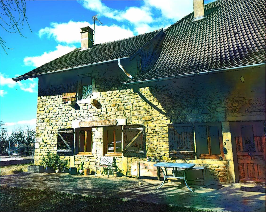 Domaine De L'Esperance, Chambre Rose Bed and Breakfast Bersaillin Exterior foto